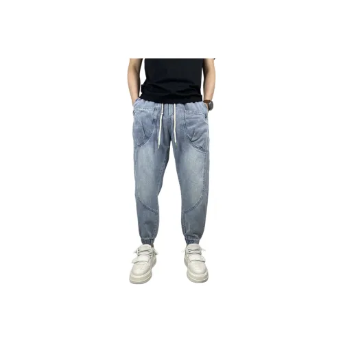 RiseBrand Blue Unisex Jeans RiseBrand Синий Унисекс Джинсы