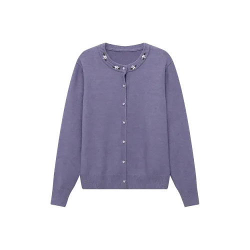 CHARM PICK Фиолетовый Женский Трикотаж