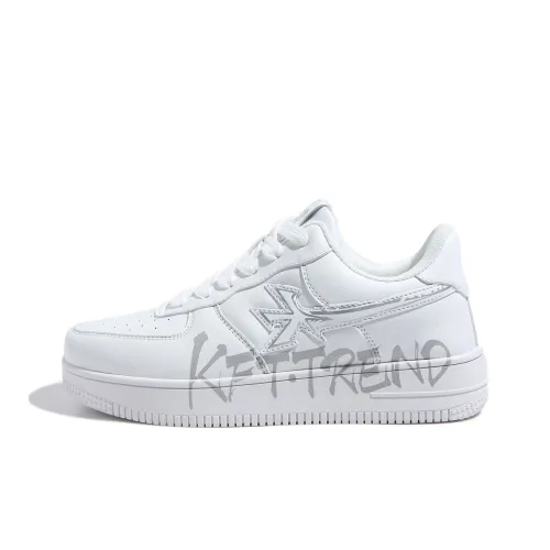 KFT Slip-resistant Abrasion-resistant Lightweight Breathable Увеличивающие высоту Низкие Кроссовки для скейтбординга Унисекс