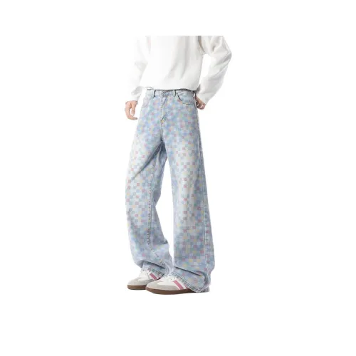 PWUE Синий Унисекс Джинсы