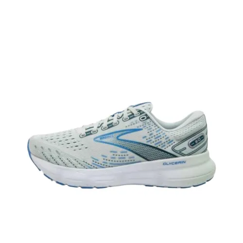Brooks Glycerin 20 Беговые кроссовки Женские Зеленый синий