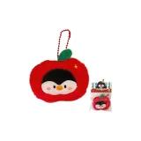 Яблоко, пингвин, кукла, подвеска