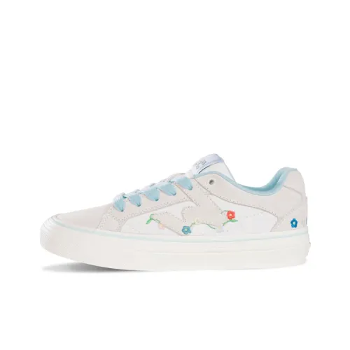 GULIA Скейтборд Кроссовки Низкие Маленький Цветок Женские