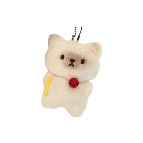 LEVENKENESS Сиямская кошка Мяукающая Кукла Плюшевая Подвеска 11 см Рекомендуемая высота