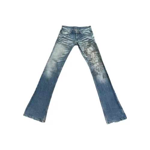 BIXING Blue Unisex Jeans BIXING Синий Унисекс Джинсы
