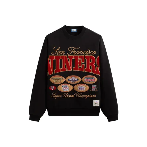 KITH Черный Мужской Свитшот