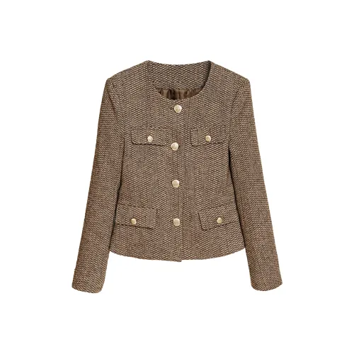 DonnaZilan Одинарный Костюм Женские Элегантность Коммутирование Премиум Шерстяной Бизнес Костюм Пальто