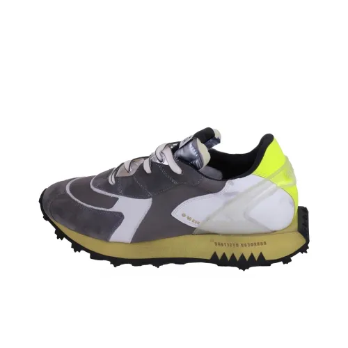 RUN OF Olaf Низкий Топ Повседневная Обувь Мужская Светло-Серый Зеленый