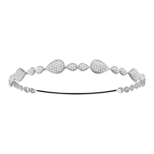 Boucheron Бриллиантовые ожерелья Женское серебро