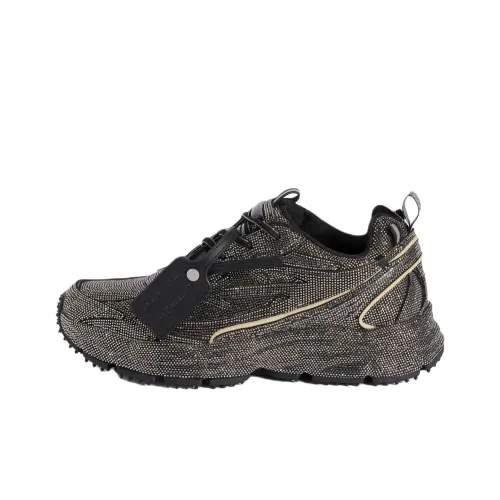 OFF Белый Be Правая сторона Спина Низкий Топ Повседневная обувь Мужской Черный