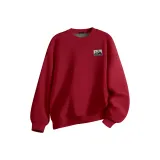 [Thickened и с флисовой подкладкой] Бордовый (Удобный Логотип Панды на груди)