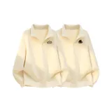 Светлый бежевый (Tb Sunrise Mountains Логотип на груди) + Светлый бежевый (Tb Box Черный Кот Логотип на груди)