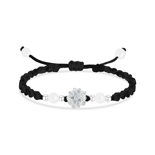 JUICY GRAPE S999 Fine Серебряный Браслет Шнурки Унисекс