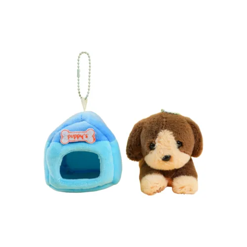 77 SEVEN DREAM Милый щенок COTTAGE Плюшевый Брелок 10,5 см Рекомендуемая высота