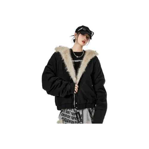 CHEER ZONE Хлопковый пуховик унисекс