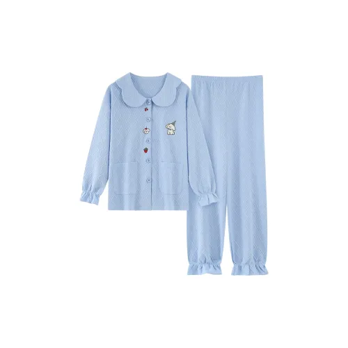 Qian Rise Клубничный Щенок Женские Пижамные комплекты