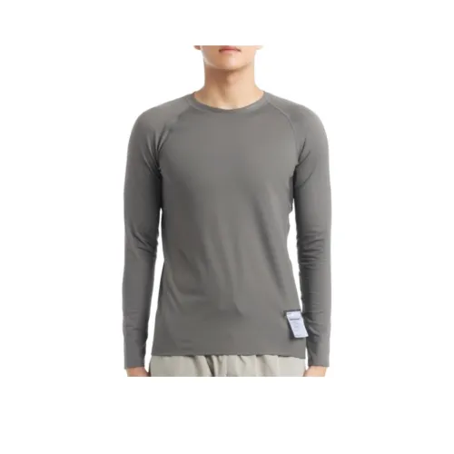 Satisfy Серый Мужской T-Рубашки