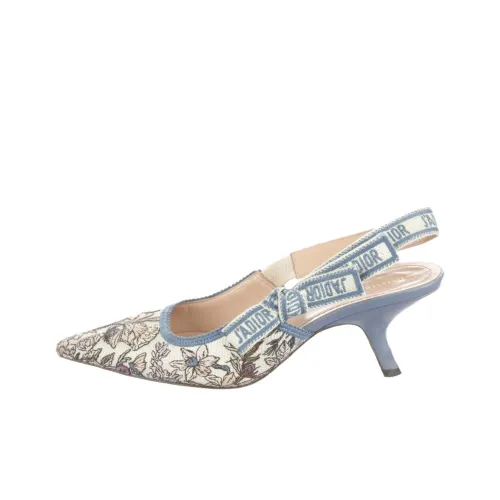 DIOR J'Adior Узкий каблук Высокие каблуки 6,5 см Женские Синий