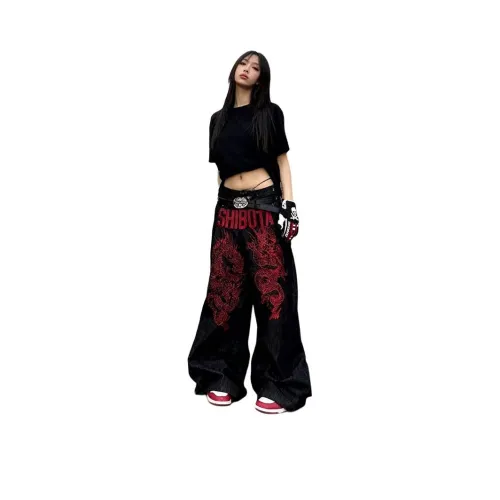 OKPI Черные Унисекс Джинсы