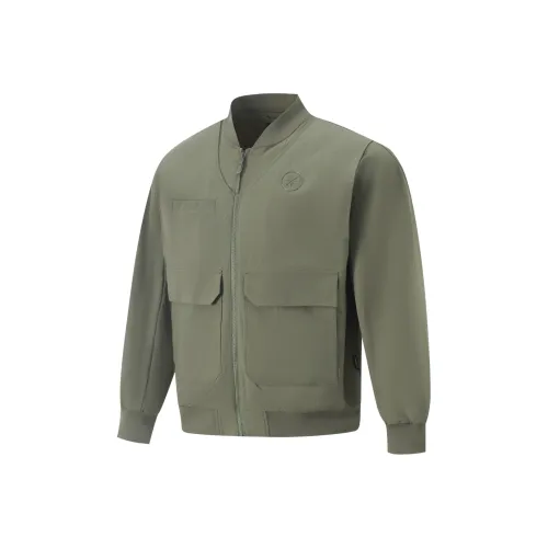 Подкладка Чайно-зеленый Мужские Куртки