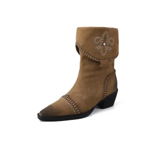 AIQINISHA Колено Высокие сапоги 5,5 см Женские