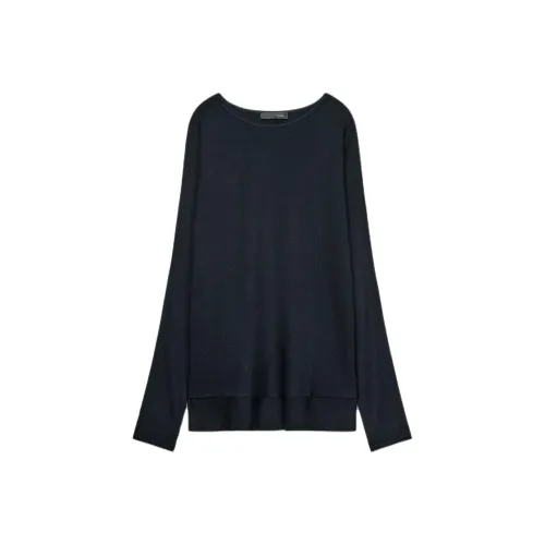 ZARA Морской синий Женский Трикотаж