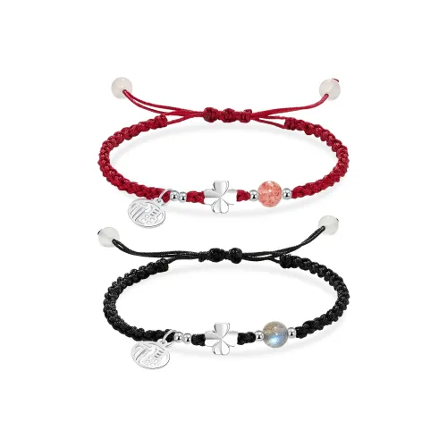 JUICY GRAPE S999 Fine Серебряный Браслет Шнурки Унисекс