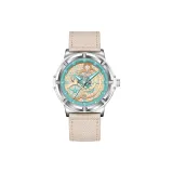 5535-Хаки Ткань Вязаная Ремешок