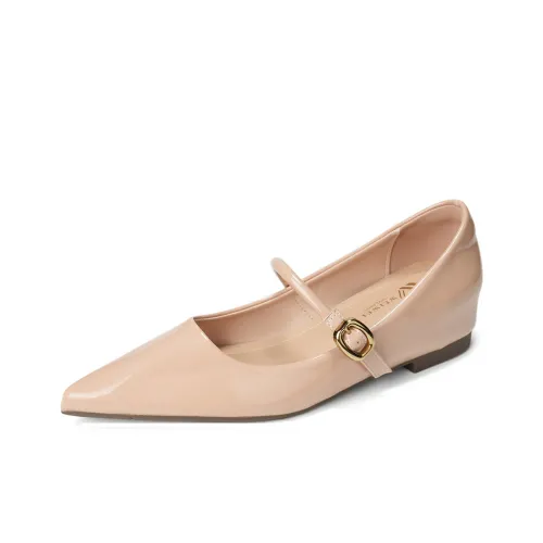 GOSO Женские повседневные туфли цвет телесный женские