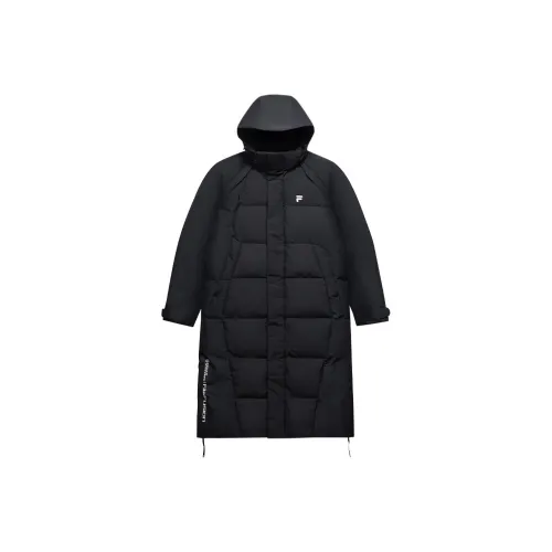 FILA FUSION LONG DOWN JACKET Мужская Глубокий Черный
