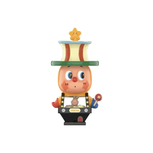 POP MART Звезды Робот Фигурка Прозрачный Слепой Бокс с Карточкой