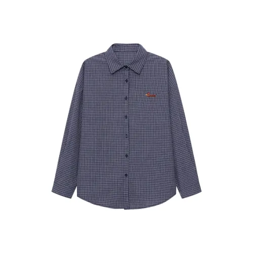 CHARM PICK Синий Женская Рубашка