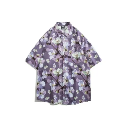 PLQV Фиолетовый Унисекс Рубашки