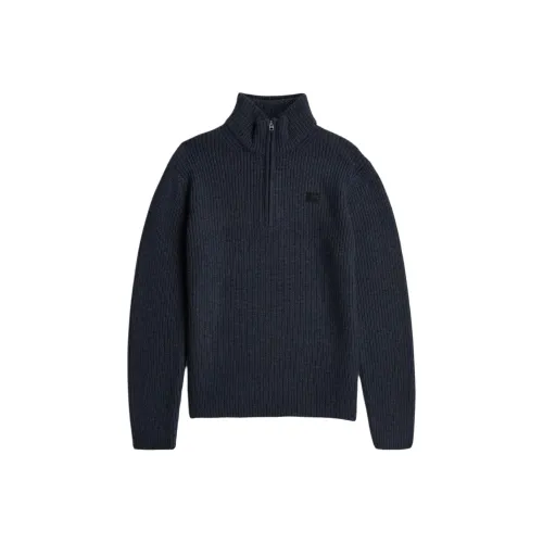 Г Звезда RAW Темно-синий Синий Мужские Свитера