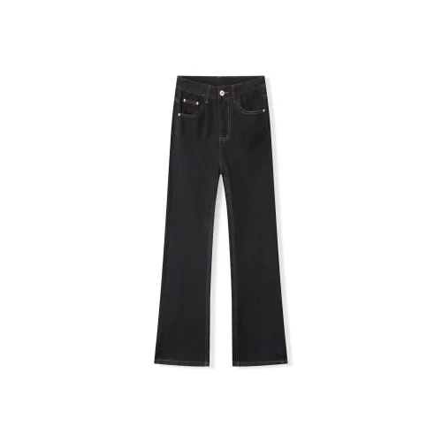 A.B.X Черные Унисекс Джинсы