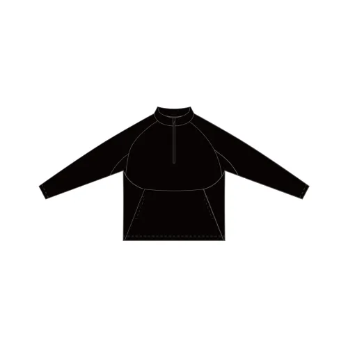 ZONEiD Спортивный свитшот с воротником-стойкой унисекс