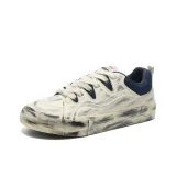 Грязный Бежево-синий