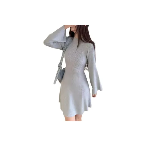 VINMUK Длинное платье с длинными рукавами женское