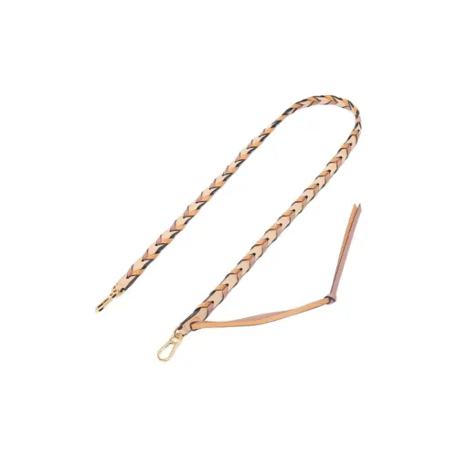 LOEWE Телячья кожа Плечевой ремень Сумка Ремень Женские Телесный Камео Коричневый