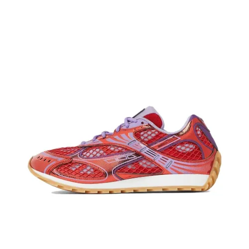 Bottega Veneta Orbit Low Топ Повседневная обувь Женская Красная