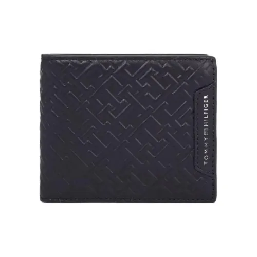 Tommy Hilfiger Кожа Кошелек Стандартный Мужской Синий