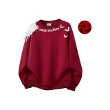 Бордовый Флис с подкладкой [Высококачественный 100% хлопок]