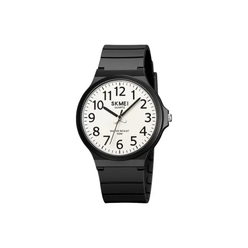 SKMEI Кварцевый механизм TPU ремешок часы унисекс разноцветный циферблат