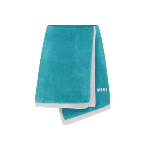 MSGM Светло-синие Юбки для девочек