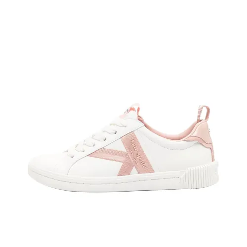 Kate Spade Низкие Кроссовки для Скейтбординга Женские Розовые Белые