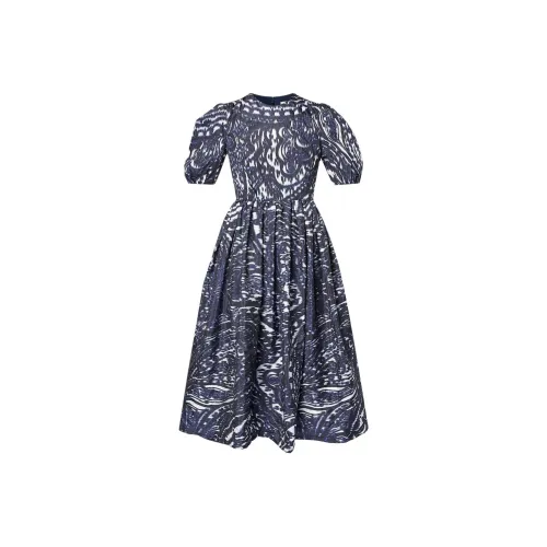 Erdem Короткое платье с короткими рукавами женское