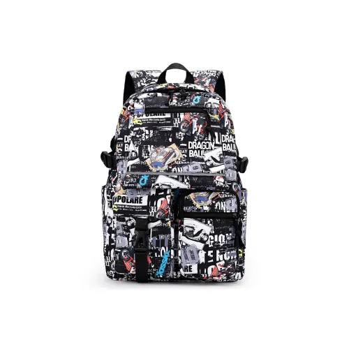 TAIGENU Нейлоновый рюкзак стандартный унисекс черный белый