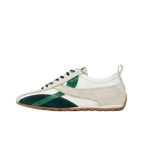 ALOHAS Tb.304 Низкий Топ Повседневная Обувь Унисекс Белый Зеленый