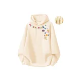 [Heavyweight Флис-Лайнер Полиэстер-Хлопок] Светлый Бежевый (с принтом TA на передней горловине, ярлык)