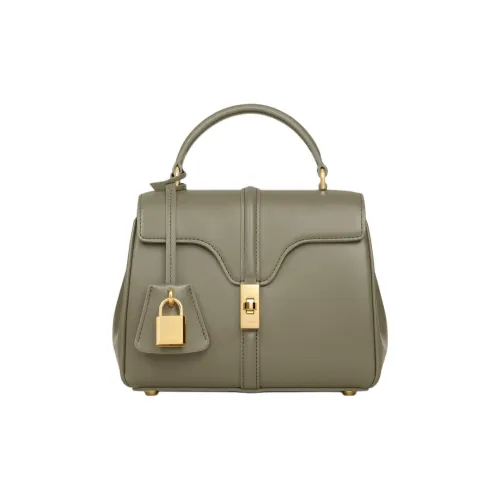 CELINE Sheepskin One Shoulder Bag Mini Women's Khaki CELINE Овчина Одно Плечо Сумка Мини Женская Хаки